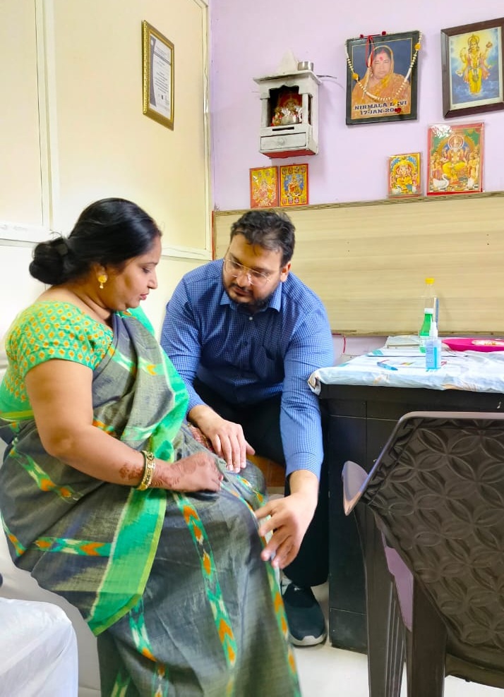 Free Health Check-up Camp organized by Rohini Heights Multispeciality Clinic at Khera Khurd on Sunday