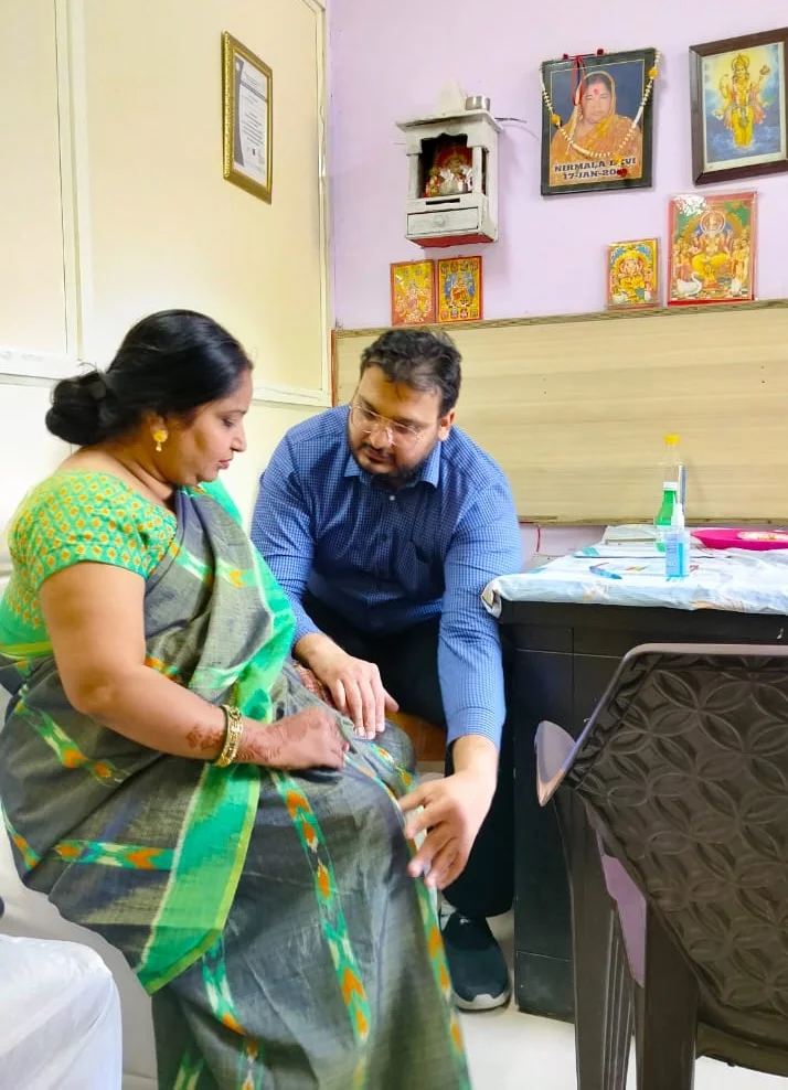 Free Health Check-up Camp organized by Rohini Heights Multispeciality Clinic at Khera Khurd on Sunday