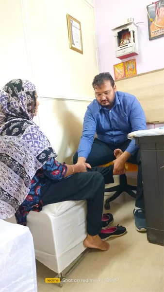 Free Health Check-up Camp organized by Rohini Heights Multispeciality Clinic at Khera Khurd on Sunday